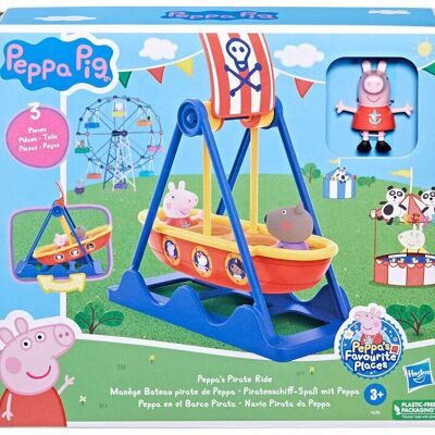 Bateau pirate pivotant Peppa Pig Hasbro F6296