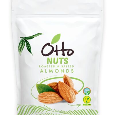 Amandes grillées et salées Otto 150 gr