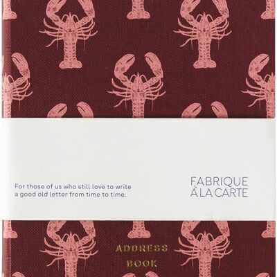 Fabrique a la Carte Adressbuch - Lobster