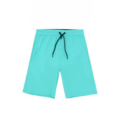 Bañador liso para hombre - azul turquesa