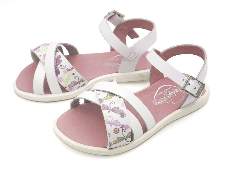 SANDALIA PIEL Blanco Cenefa