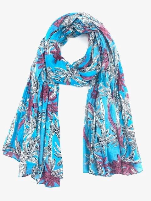 Sciarpa o pareo da donna in 100% cotone