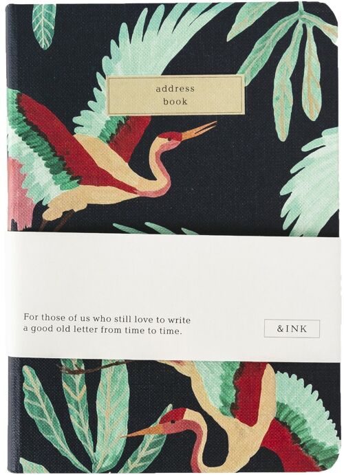 &INK Address Book - Handpainted illustrations