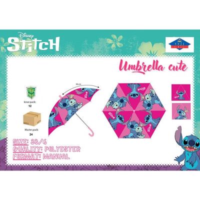 Stitch - Paraguas manual de Disney