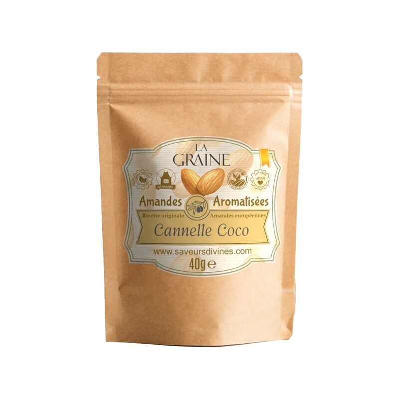 Almonds Cinnamon Coconut (40g)