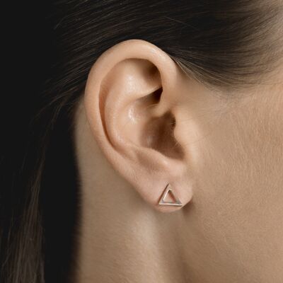 Purity Triangle Rose Gold