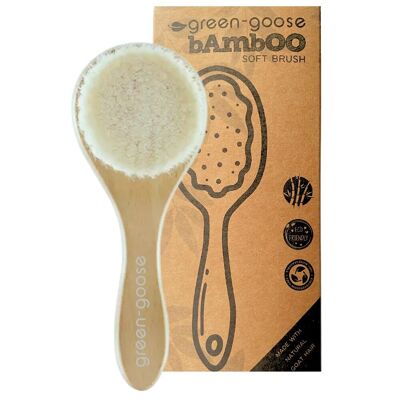Cepillo de pelo de bambú para bebé de Green Goose