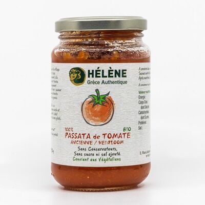 Tomatenpassata aus biologischem Anbau