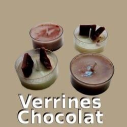 Candele Tea Light al cioccolato