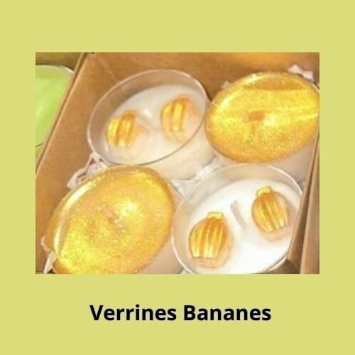 Scalda tè alla banana in vetro