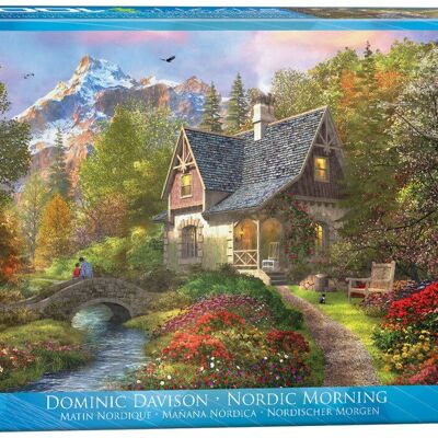 Eurographics Puzzle 1000pcs 6000-0966 Dominic Davison Nordic Morning
