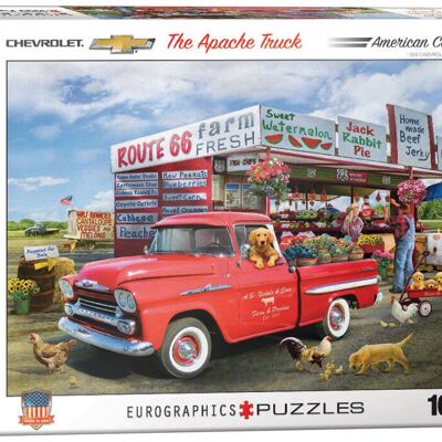 Eurographics Puzzle 1000pcs 6000-5337 The Apache Truck Official General Motors Licensed