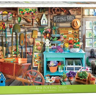 Eurographics Puzzle 1000pcs 6000-5346 The Potting Shed