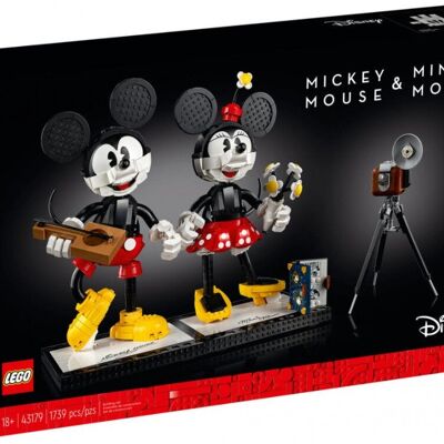 Lego Disney 43179 Topolino e Minnie Personaggi costruibili