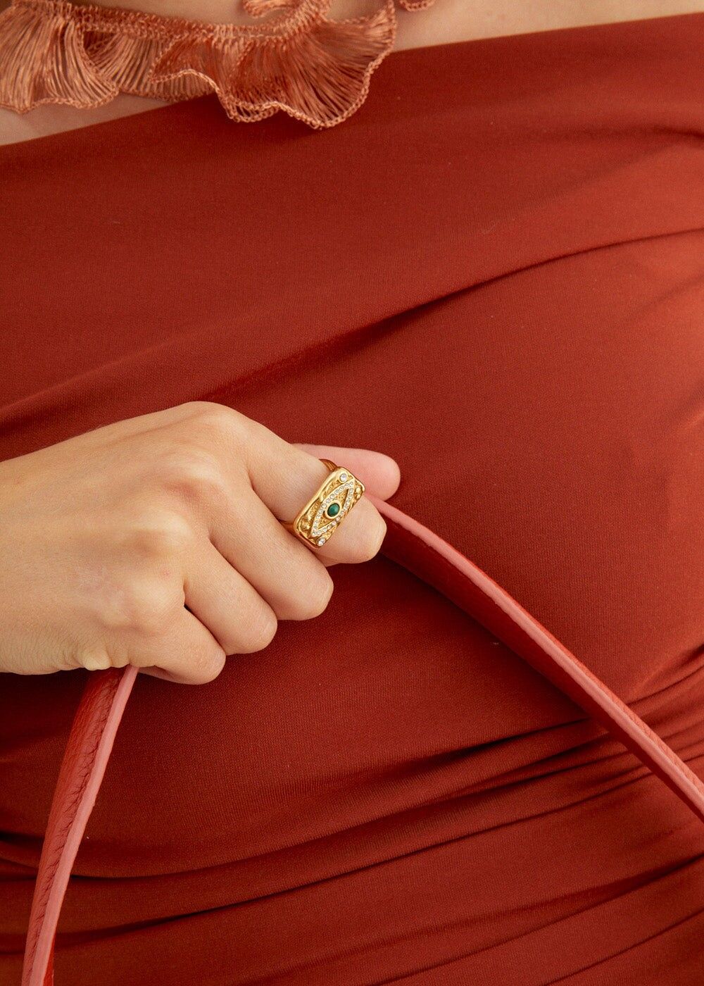 s.STAHL-GOLDRING MIT AUGE