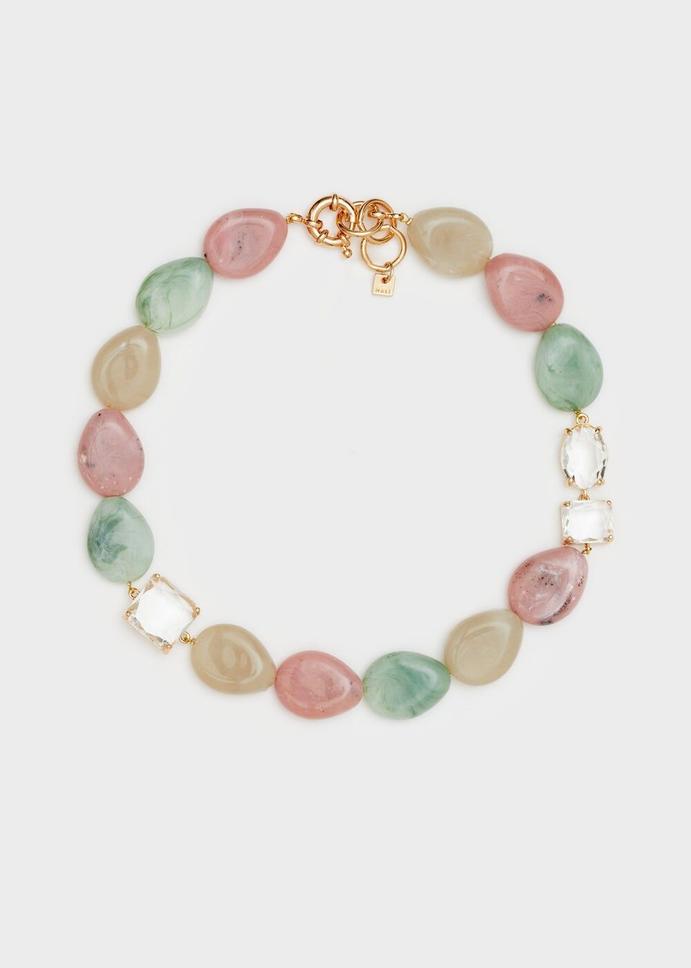 VENICE NECKLACE IN RESIN + COLORS