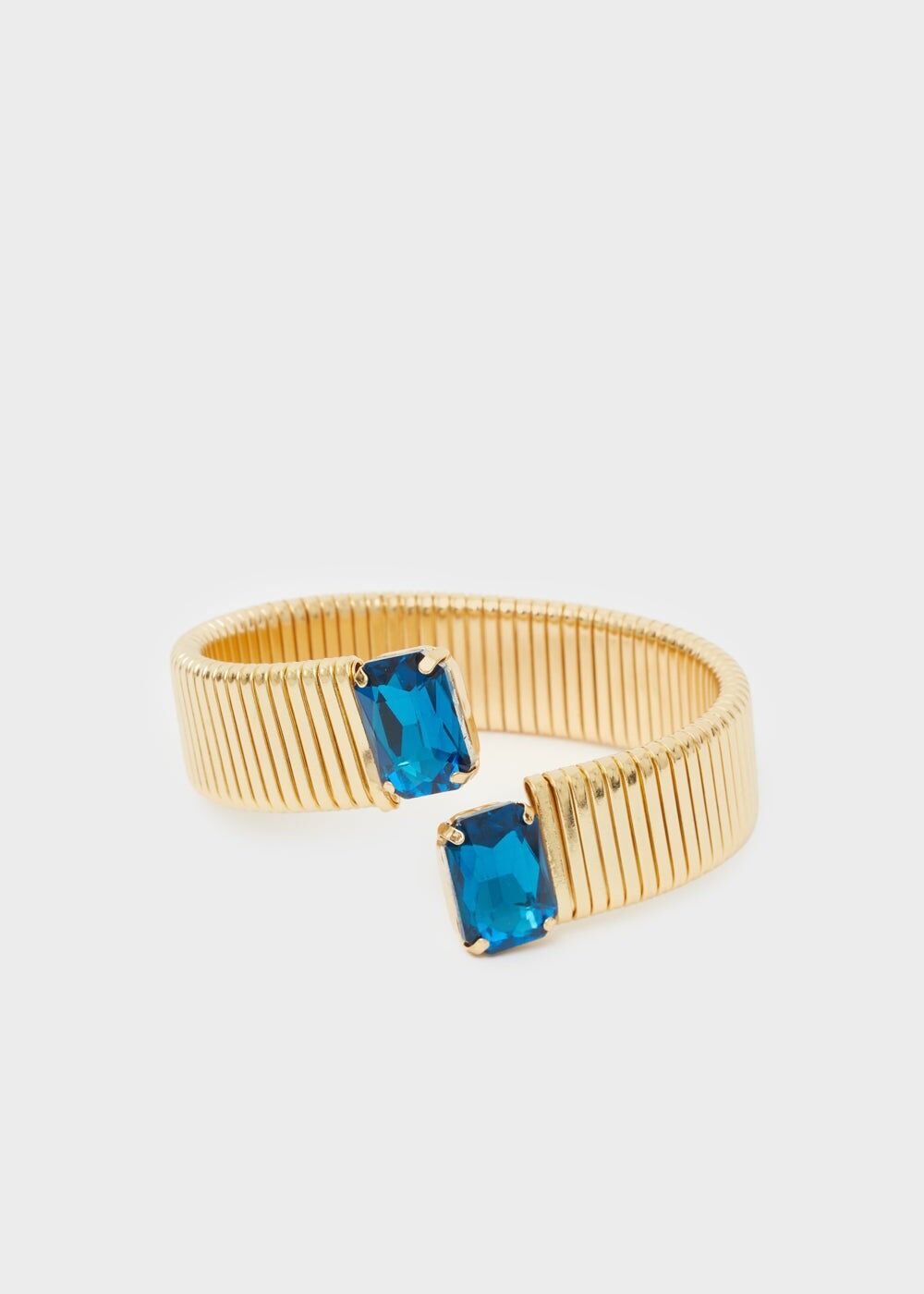 ATHENA GOLD BRACELET W/  STONES + COLORS