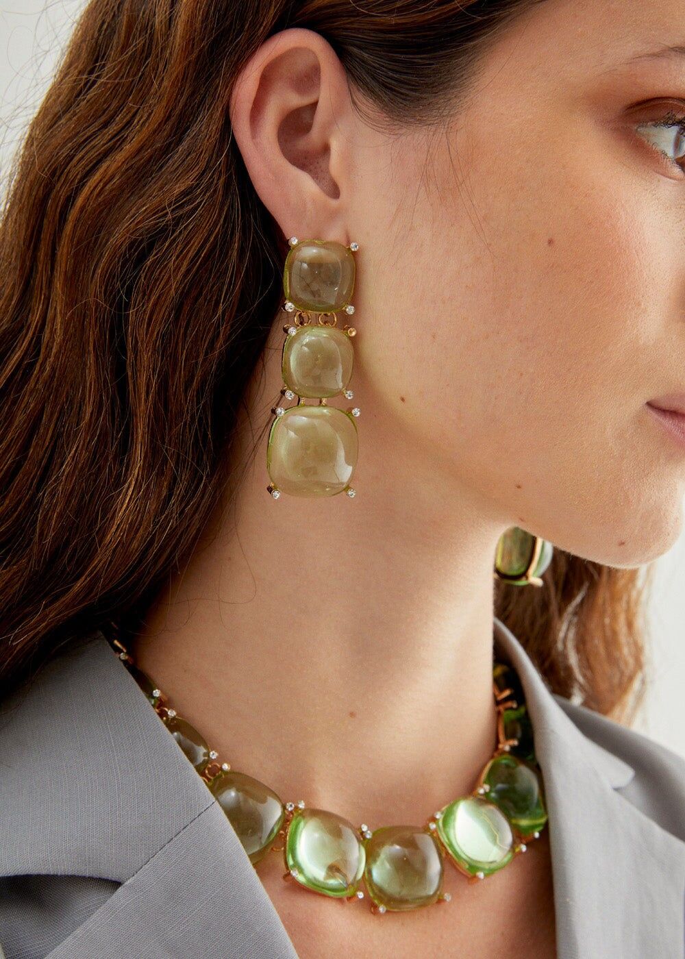 GLASOHRRINGE + FARBEN