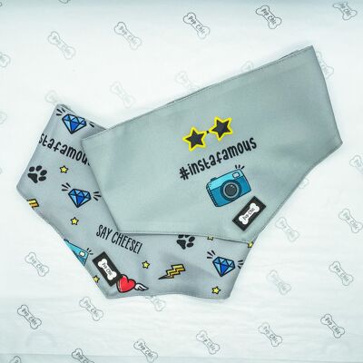 Instafamosa bandana reversibile