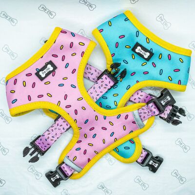 Sprinkles for Days reversible harness - XS