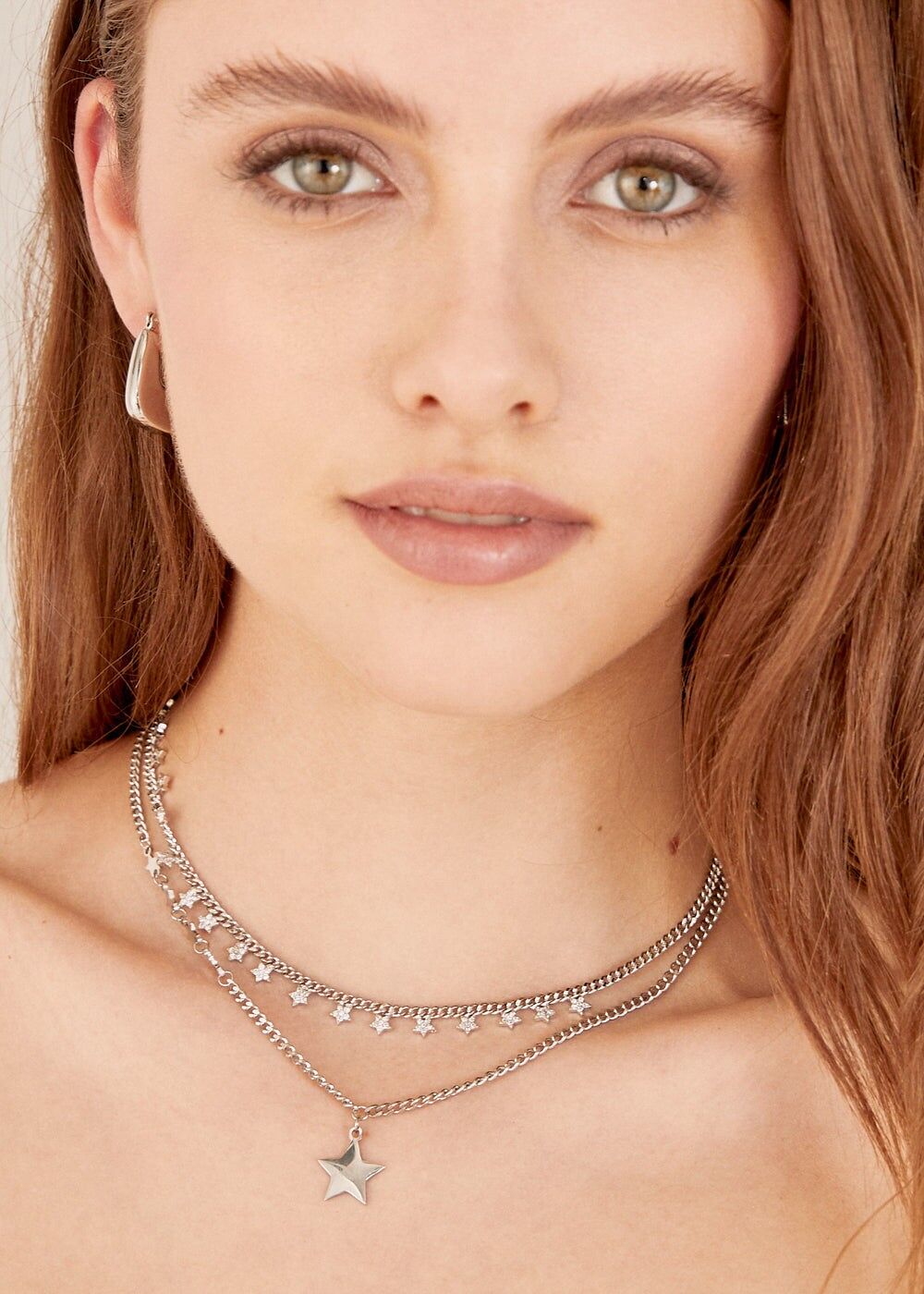 COLLIER ZAC ARGENT ET ETOILES ZIRCONS