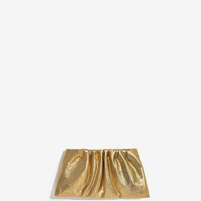 GOLD IRIDISCENT CLUTCH