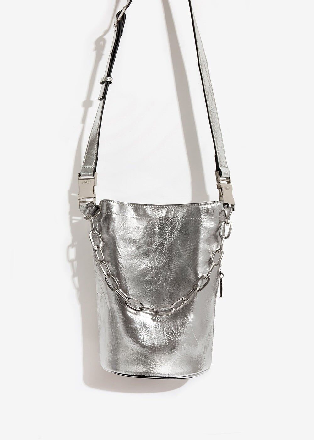 SILBERNE BEUTELTASCHE