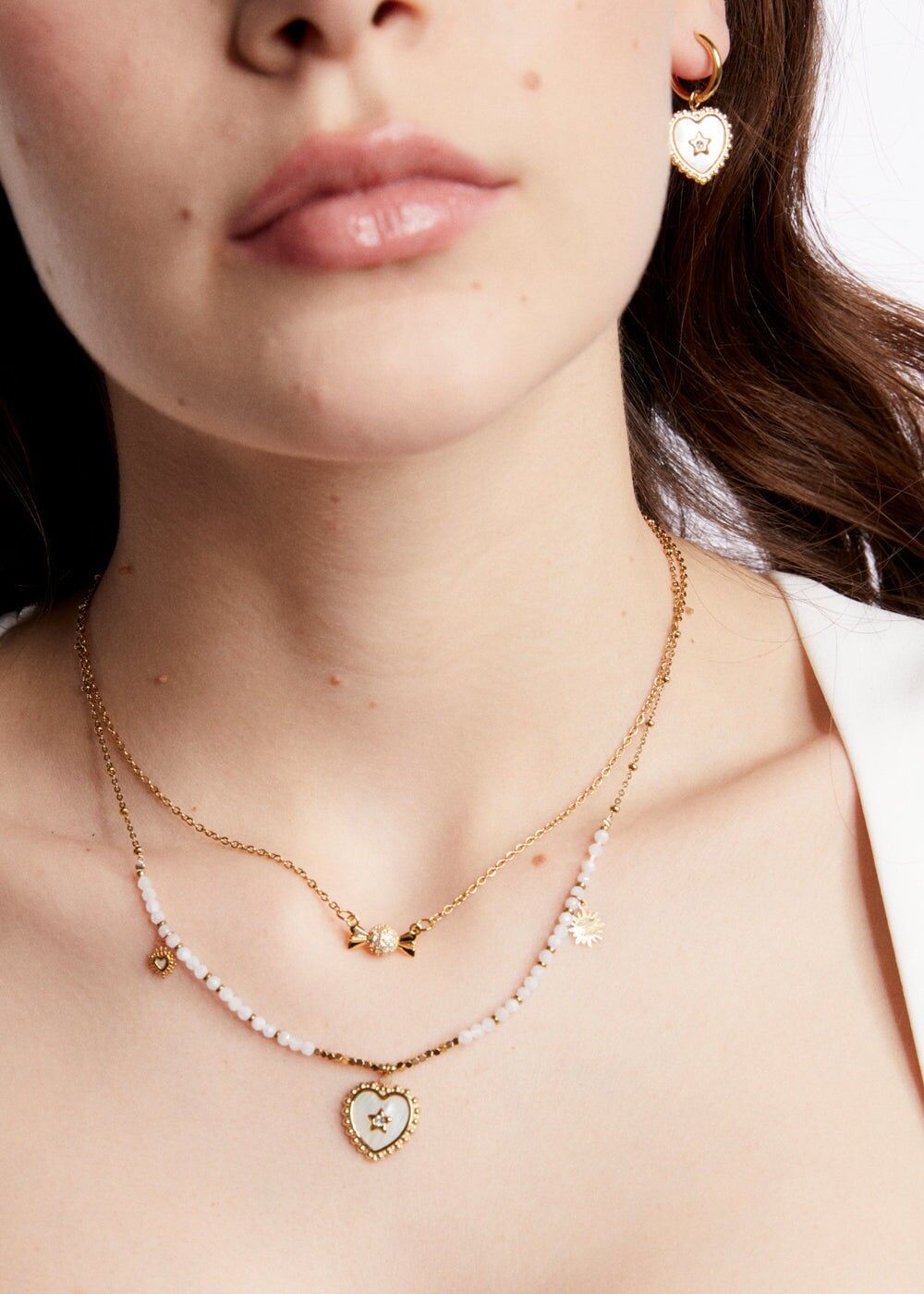 GOLD NECKLACE W/ CANDY CHARM