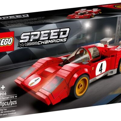 Lego Speed Champions 76906 Ferrari 512 m de 1970