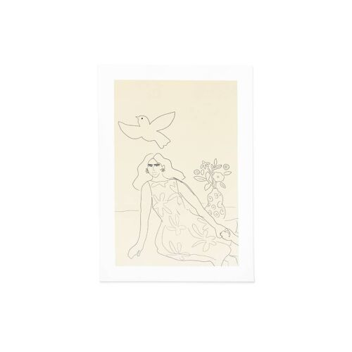 Birds - Art Print (size A4)