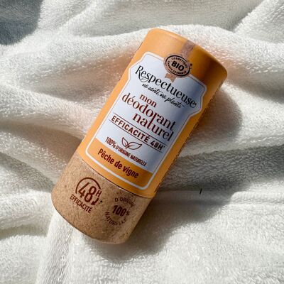 Natural Vine Peach Deodorant (50g)