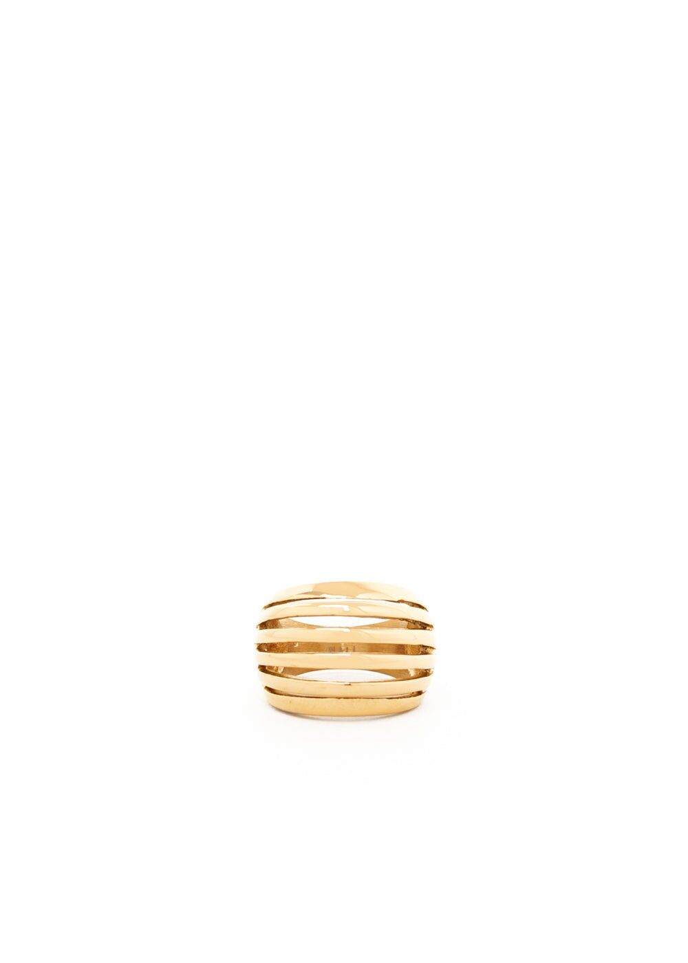 GOLD ROUNDED RING