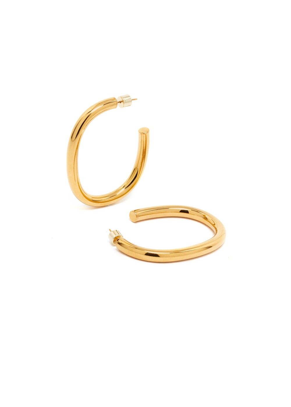 PENDIENTES NINA MEDIO ARO COLOR ORO