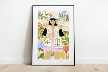 Je veux voir la beauté autour de moi - Art Print (taille A4) 2