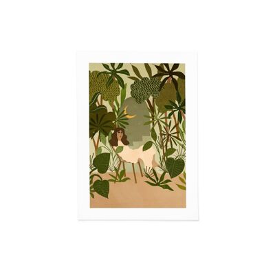Dschungelträume - Kunstdruck (Größe A4)