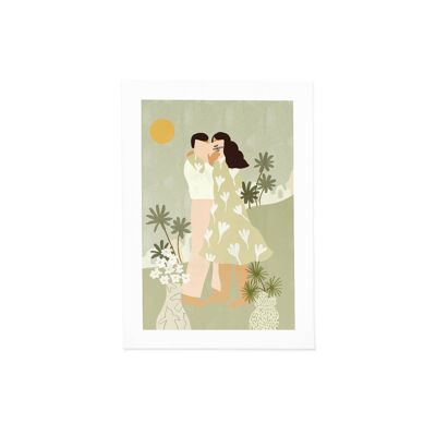 Love Conquers All - Art Print (size A4)
