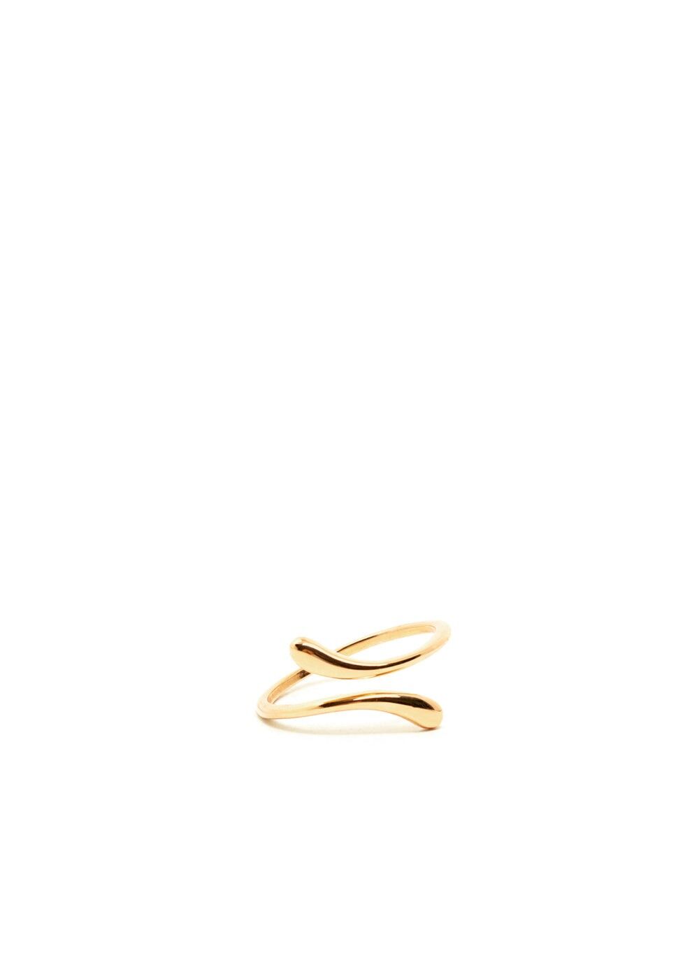 ADJUSTABLE SNAKE RING SILVER 925