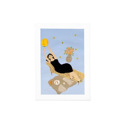 Phases de lune - Art Print (taille A4)