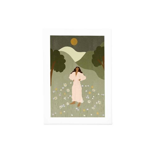 No Ceiling in the Garden - Art Print (size A4)