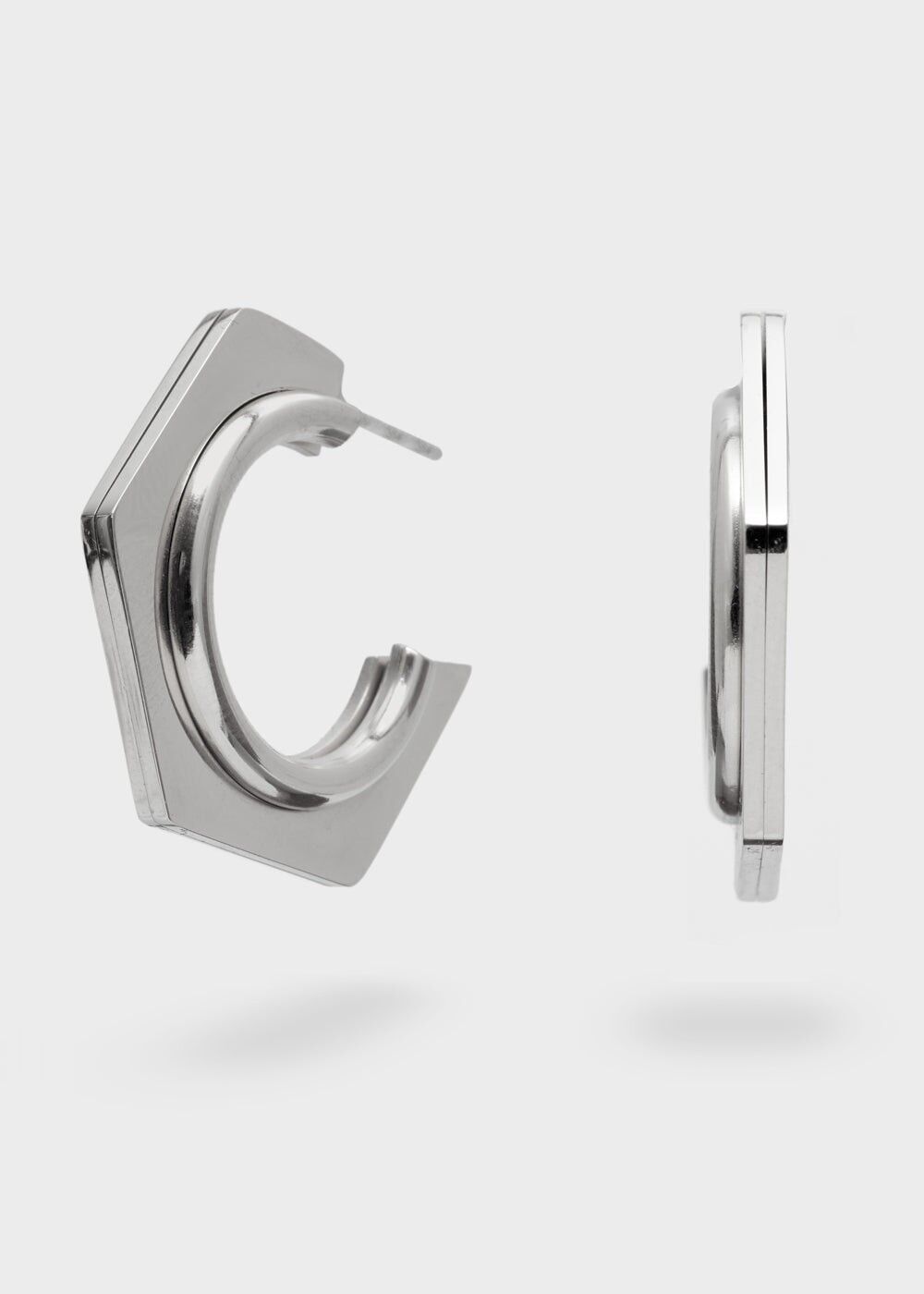 STAINLESS STEEL LEA EARRINGS