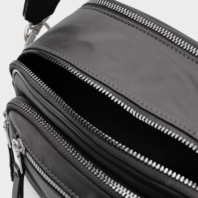 KAILA NYLON SHOULDER BAG ORANGE + COLORS