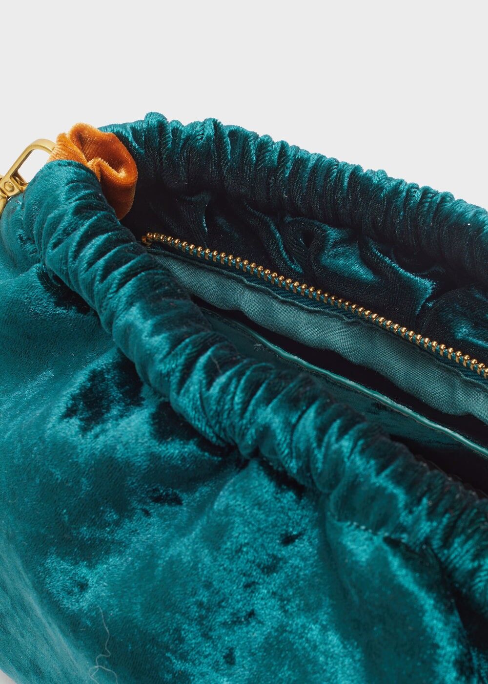 LEANDRA VELVET CLUTCH WITH BOW + COLORS