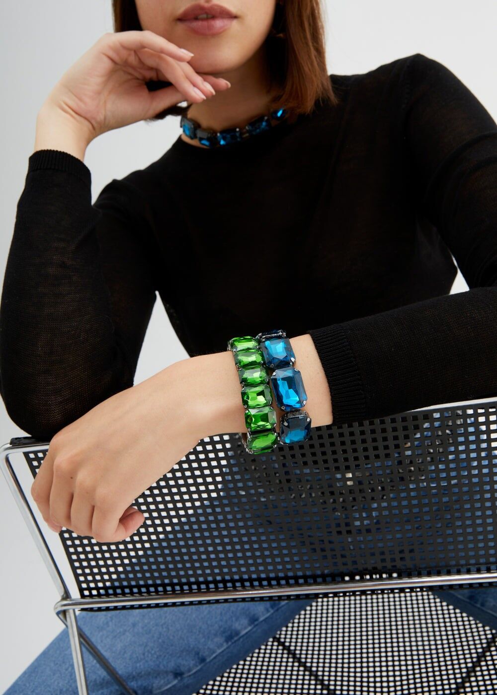 TAU-ARMBAND MIT STEINEN + FARBEN