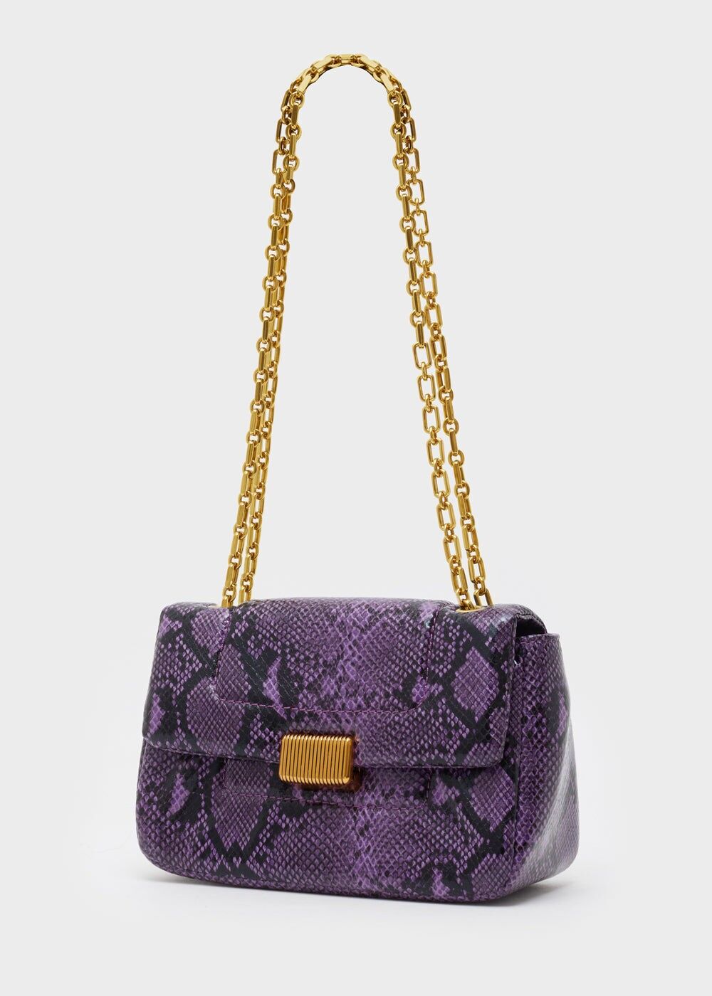 AMY PYTHON SHOULDER BAG + COLORS