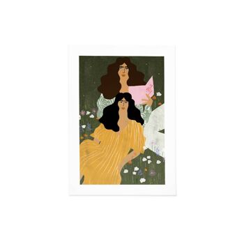 Sisterhood - Art Print (taille A4) 1