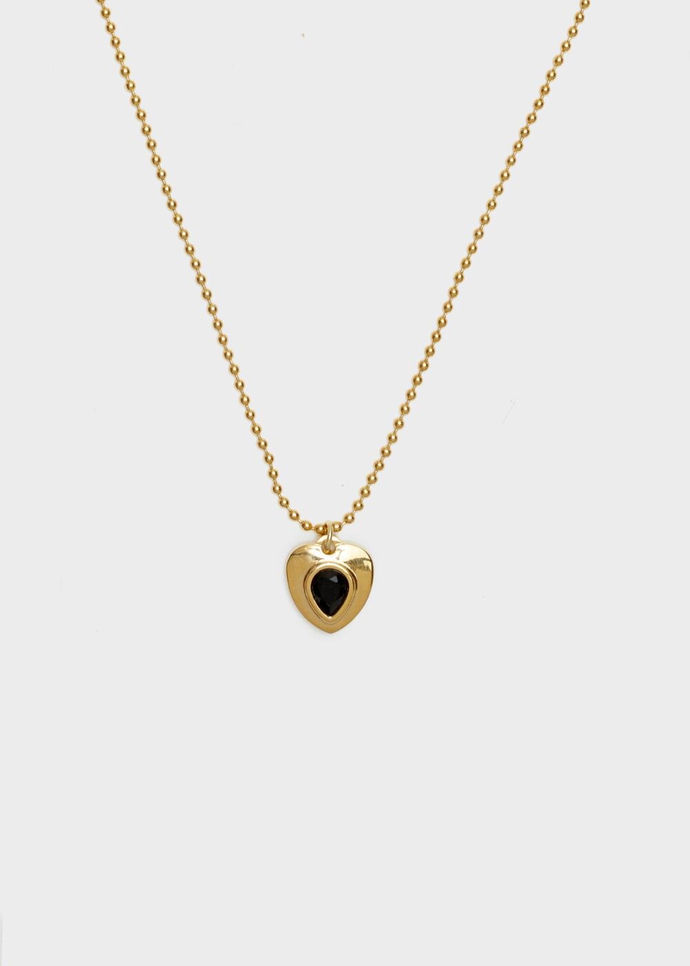 STAINLESS HEART NECKLACE + COLORS