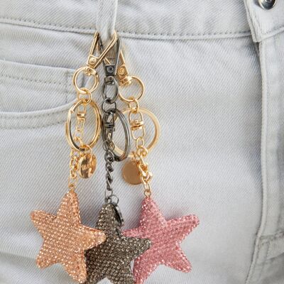 LLAVERO ESTRELLA EN RESINA + COLORES