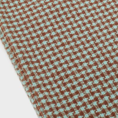 FOULARD ELVIRA À CARREAUX + COULEURS