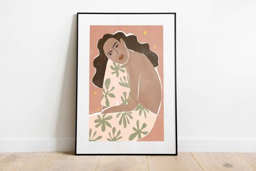 Star Shopping - Art Print (size A4)