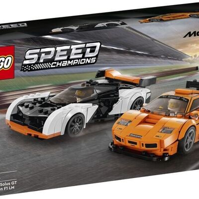 Lego Speed Champions 76918 McLaren Solus GT et McLaren F1 LM
